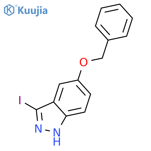 5-(Benzyloxy)-3-iodo-1H-indazole structure