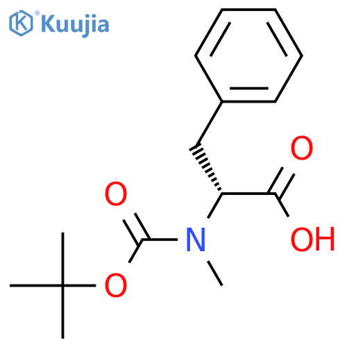 N-Boc-N-methyl-D-phenylalanine structure