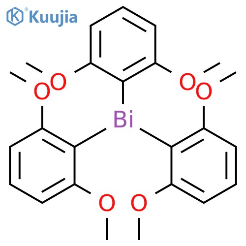 BISMUTHINE, TRIS(2,6-DIMETHOXYPHENYL)- structure