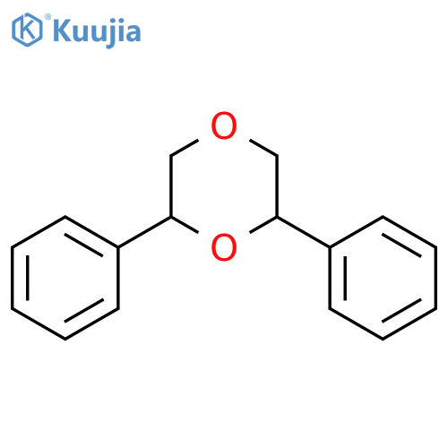 1,4-Dioxane,2,6-diphenyl- structure