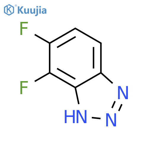 1H-Benzotriazole, 4,5-difluoro- structure
