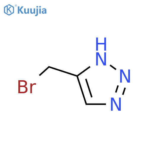 5-(bromomethyl)-1H-1,2,3-triazole structure