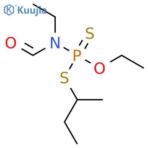 S-butan-2-yl O-ethyl ethyl(formyl)phosphoramidodithioate structure