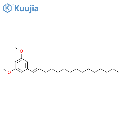1,3-Dimethoxy-5-(1-pentadecen-1-yl)-benzene structure