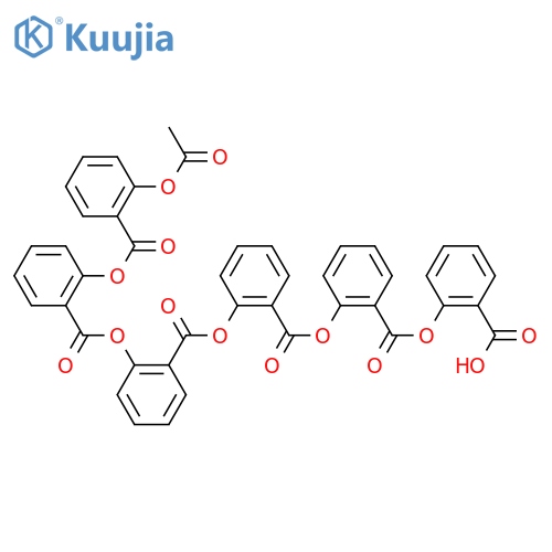 2-2-2-(Acetyloxy)benzoyloxybenzoyloxybenzoic Acid 2-2-(2-carboxyphenoxy)carbonylphenoxycarbonylphenyl Ester structure