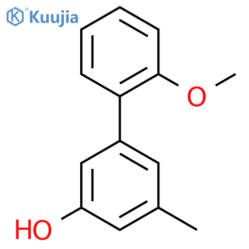 2'-Methoxy-5-methyl[1,1'-biphenyl]-3-ol structure