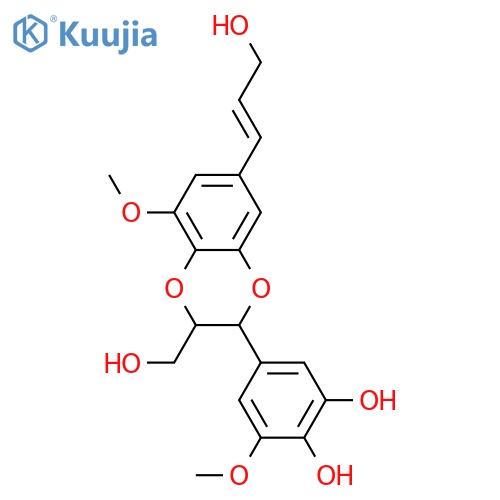 3,7'-Epoxy-4,8'-oxylign-7-ene-3',4',5,5',9,9'-hexol; (7E,7'RS,8'RS)-form, 3',5-Di-Me ether structure