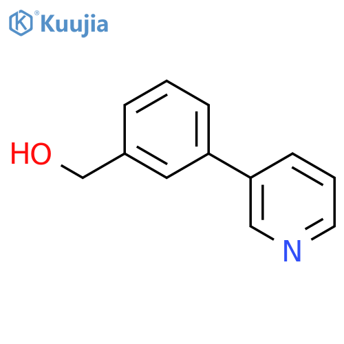 3-(pyridin-3-yl)phenylmethanol structure