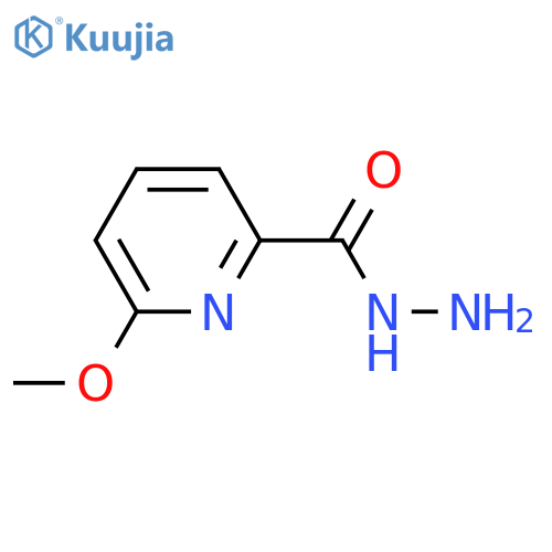 6-Methoxy-pyridine-2-carboxylic acid hydrazide structure