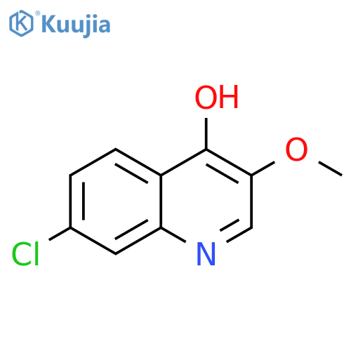7-Chloro-3-methoxyquinolin-4-ol structure