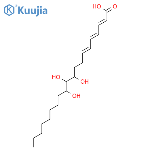 10,11,12-trihydroxyeicosatrienoic acid structure