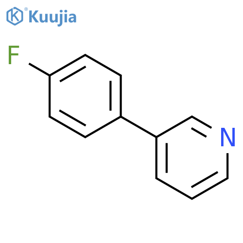 Pyridine, 3-(4-fluorophenyl)- structure