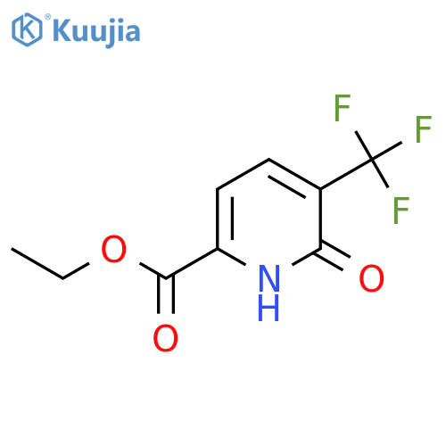 6-Hydroxy-5-trifluoromethyl-pyridine-2-carboxylic acid ethyl ester structure