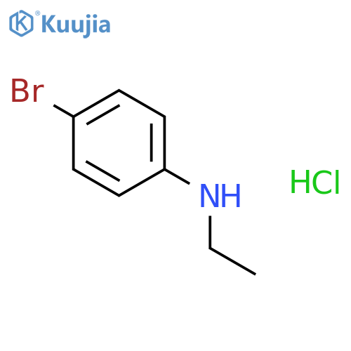 4-Bromo-N-ethylaniline hydrochloride structure