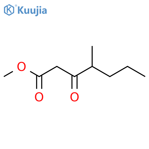 Methyl 4-methyl-3-oxoheptanoate structure