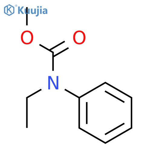Carbamic acid, ethylphenyl-, methyl ester structure