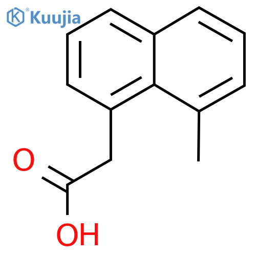 1-Methylnaphthalene-8-acetic acid structure