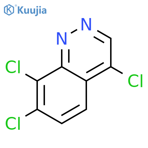 4,7,8-Trichlorocinnoline structure