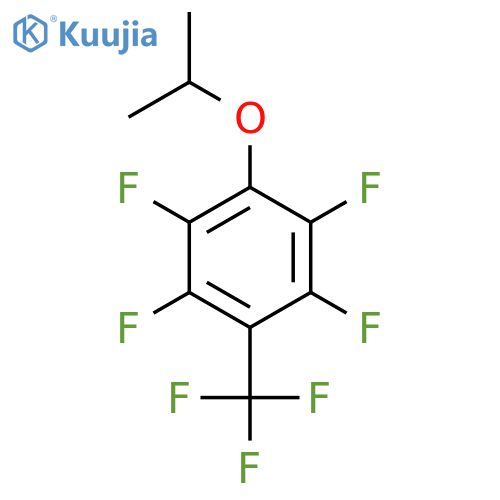 4-Isopropoxy-2,3,5,6-tetrafluorobenzotrifluoride structure