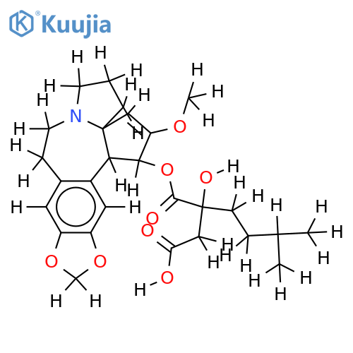 Deoxyharringtonic acid structure