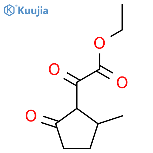 (2-Methyl-5-oxocyclopentyl)-oxoacetic acid ethyl ester structure
