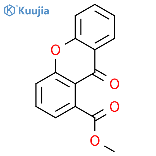 9-OXO-9H-XANTHENE-1-CARBOXYLIC ACID METHYL ESTER structure