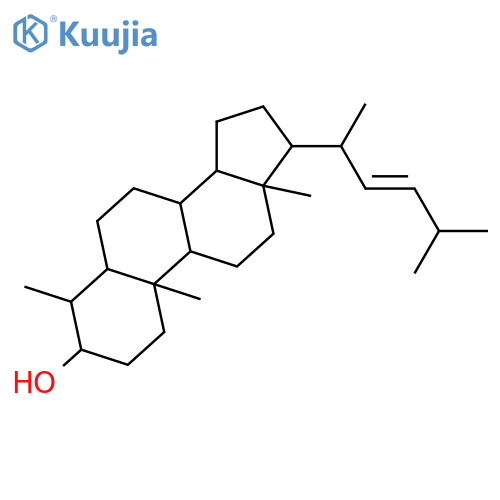4-Methyl-26,27-dinorergostan-3-ol; (3β,4α,5α)-form, 22,23-Didehydro(E-) structure