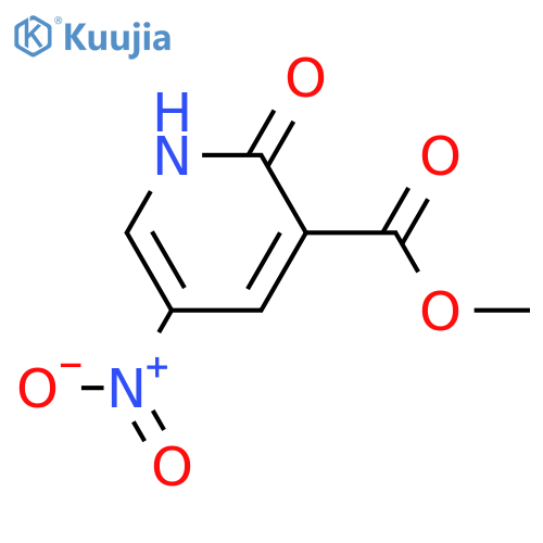 Methyl 5-nitro-2-oxo-1,2-dihydropyridine-3-carboxylate structure