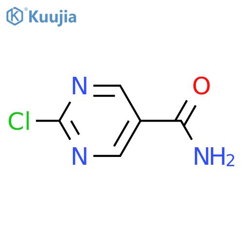 2-Chloropyrimidine-5-carboxamide structure
