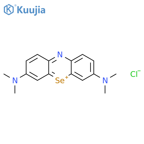 Phenoselenazin-5-ium, 3,7-bis(dimethylamino)-, chloride structure