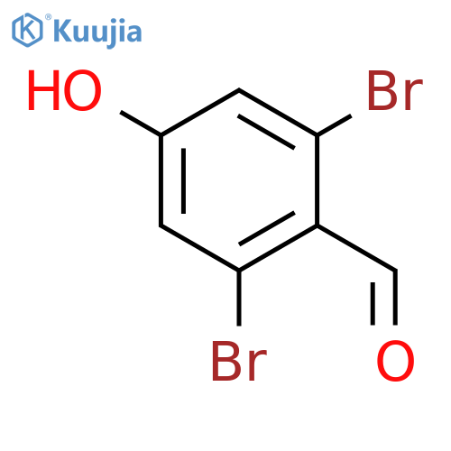 2,6-Dibromo-4-hydroxybenzaldehyde structure