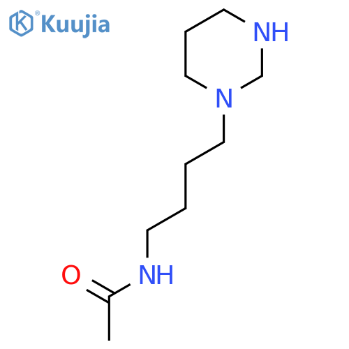 N-4-(Tetrahydro-1(2H)-pyrimidinyl)butyl-acetamide structure