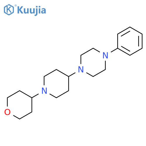 1-1-(oxan-4-yl)piperidin-4-yl-4-phenylpiperazine structure