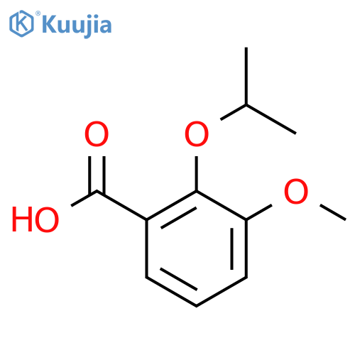 3-methoxy-2-(propan-2-yloxy)benzoic Acid structure