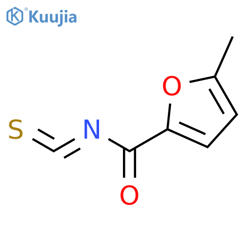 2-Furancarbonyl isothiocyanate, 5-methyl- structure