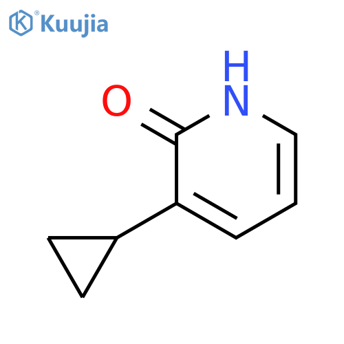 3-Cyclopropylpyridin-2(1H)-one structure