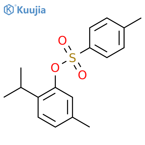 5-Methyl-2-(propan-2-yl)phenyl 4-methylbenzene-1-sulfonate structure