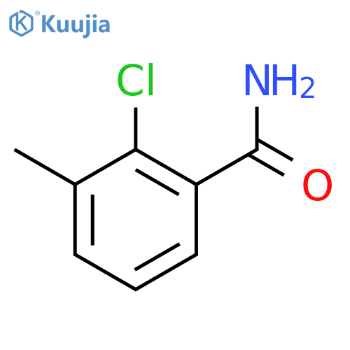 2-Chloro-3-methylbenzamide structure