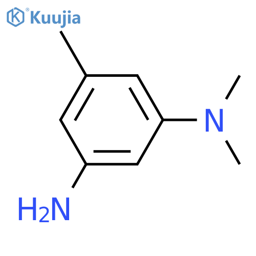 1,3-Benzenediamine,N1,N1,5-trimethyl- structure
