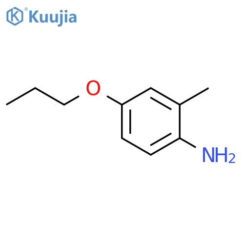 2-Methyl-4-propoxyaniline structure
