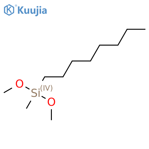 Dimethoxymethyloctylsilane structure