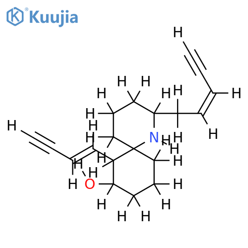 Delta17-trans-histrionicotoxin structure