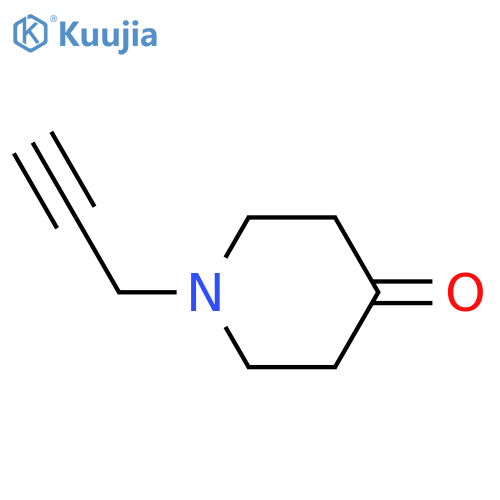 1-(Prop-2-yn-1-yl)piperidin-4-one structure
