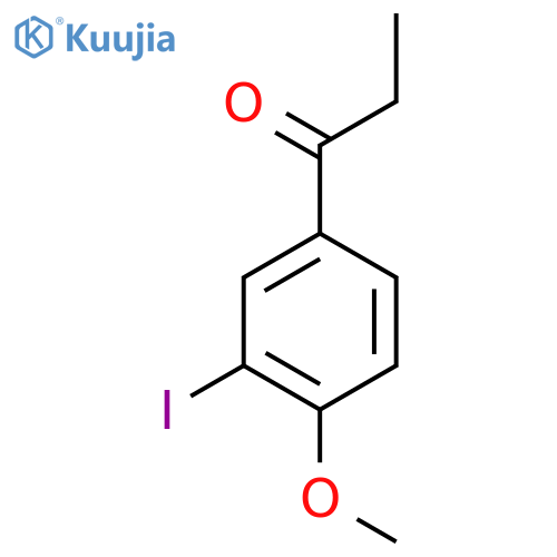 3'-Iodo-4'-methoxypropiophenone structure