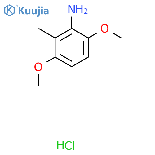 3,6-Dimethoxy-2-methylaniline hydrochloride structure