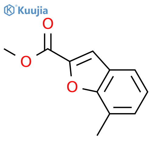 Methyl 7-methylbenzofuran-2-carboxylate structure