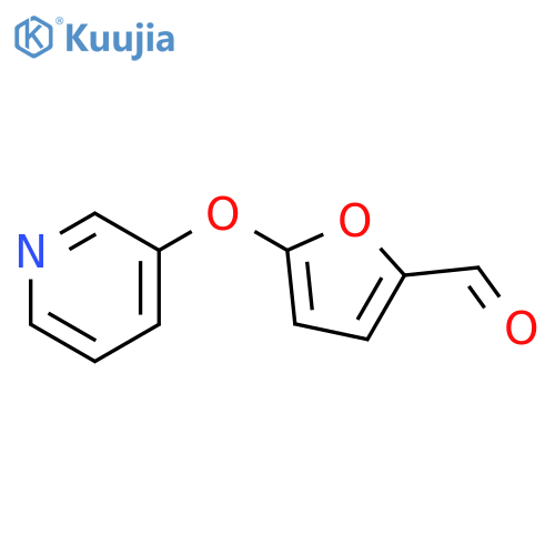 5-(Pyridin-3-yloxy)-2-furaldehyde structure