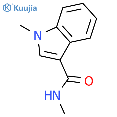 N,1-dimethyl-1H-Indole-3-carboxamide structure