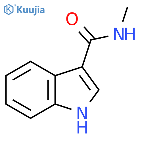 N-methyl-1H-Indole-3-carboxamide structure