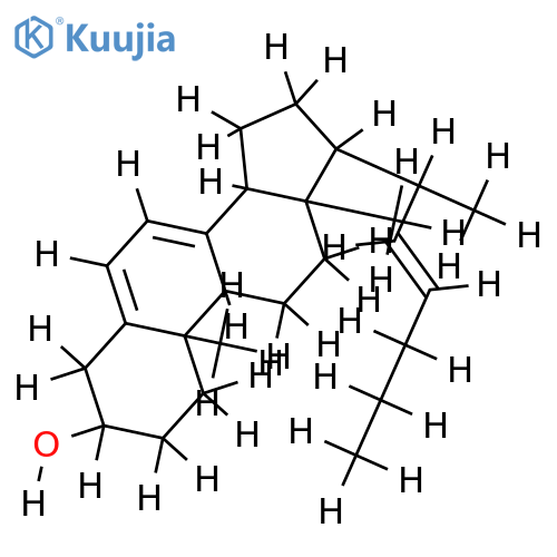 (22E)-27-norcholesta-5,7,22-trien-3beta-ol structure